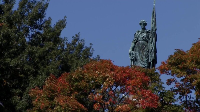 Boston Common Park — Soldiers and sailors monument in the Boston Commons park in Boston, MAKeywords: Stock Footage, USA, United States, New England, Boston, ...