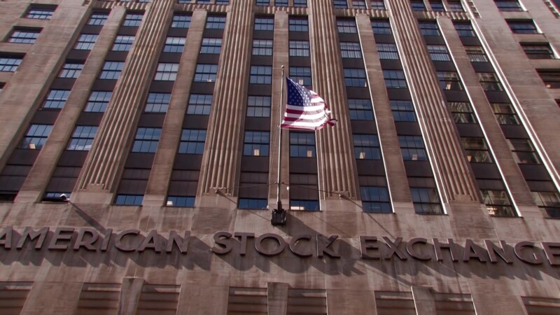 American Stock Exchange Building — Flags of the World at the United NationsKeywords: Stock Footage, USA, United States, New York City, New England