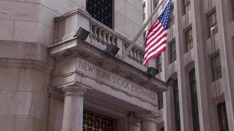 New York Stock Exchange — Stock Footage, USA, United States, New York City, New England