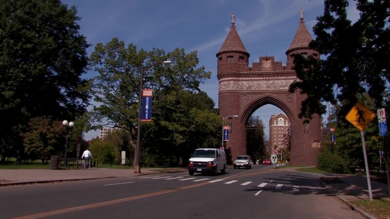 Hartford Connecticut — Flags of the World at the United NationsKeywords: Stock Footage, USA, United States, New England