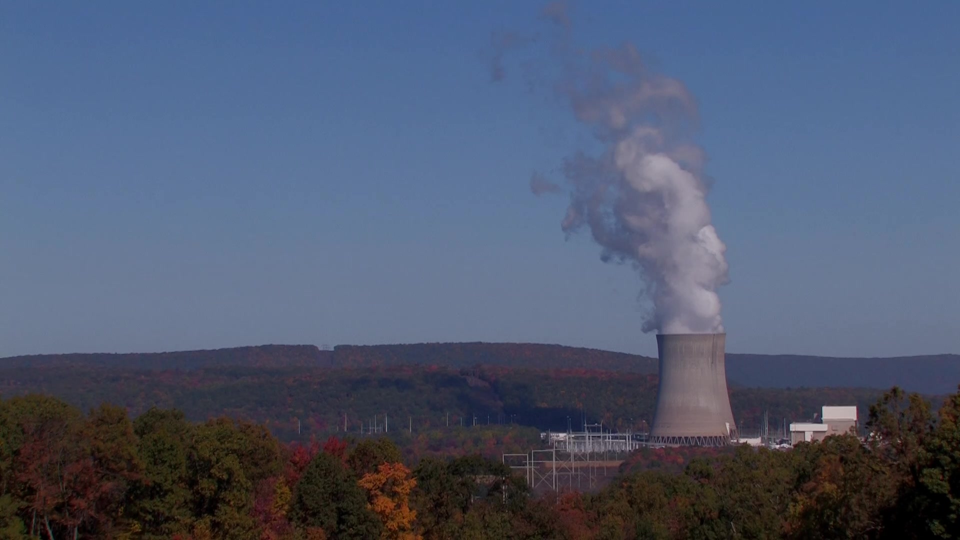 Smoke from a Power Generation Facility
