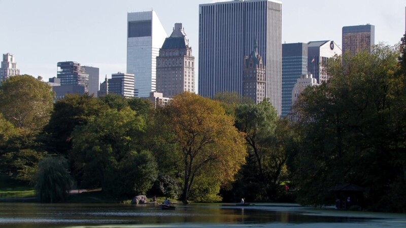 Central Park in New York City — Flags of the World at the United NationsKeywords: Stock Footage, USA, United States, New York City