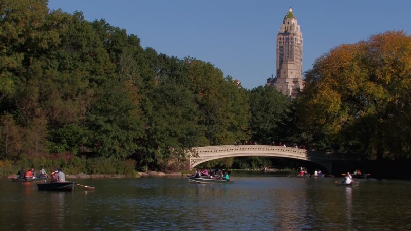 Central Park in New York City — Flags of the World at the United NationsKeywords: Stock Footage, USA, United States, New York City