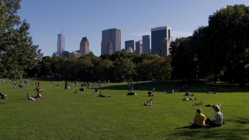 Central Park in New York City — Flags of the World at the United NationsKeywords: Stock Footage, USA, United States, New York City