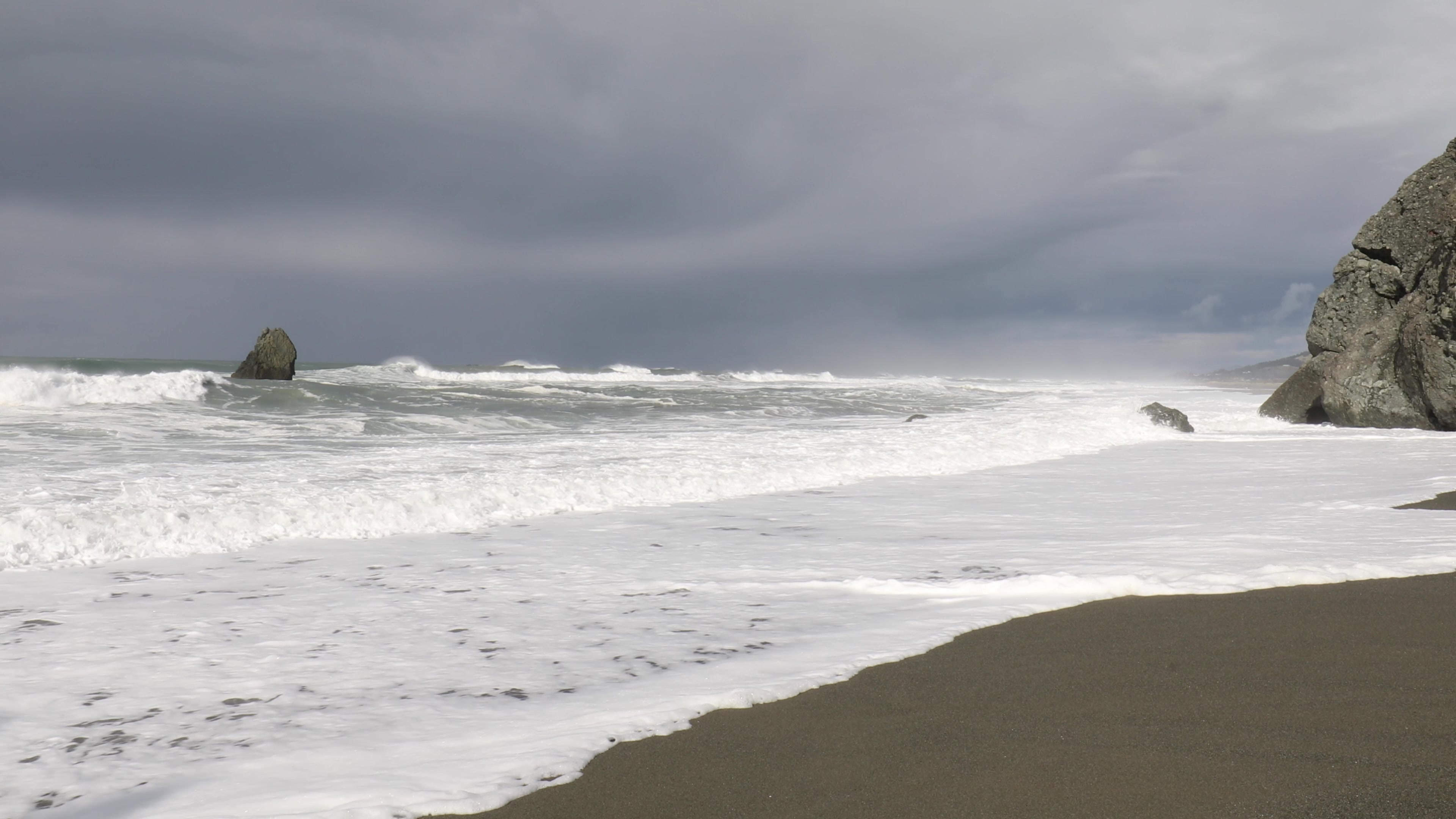 Storm Clouds on Oregon Coast