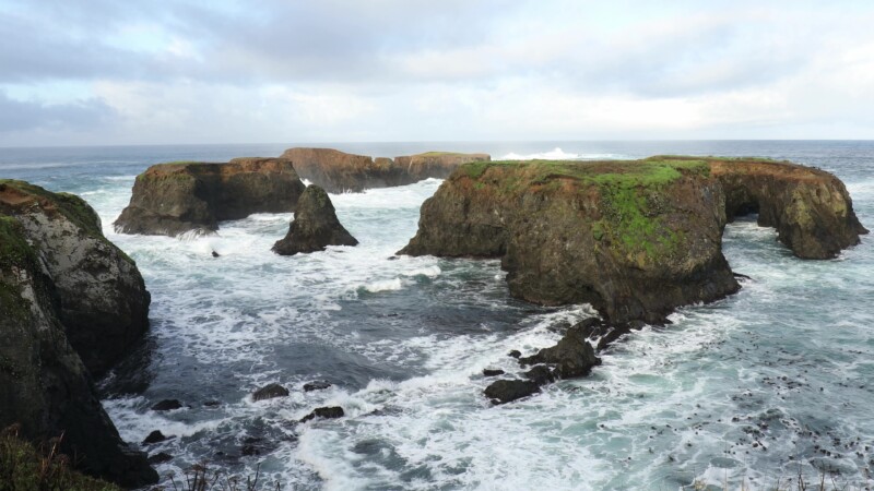 Rugged Coast of Oregon — United States, Scenic, Oregon, Coast, beach