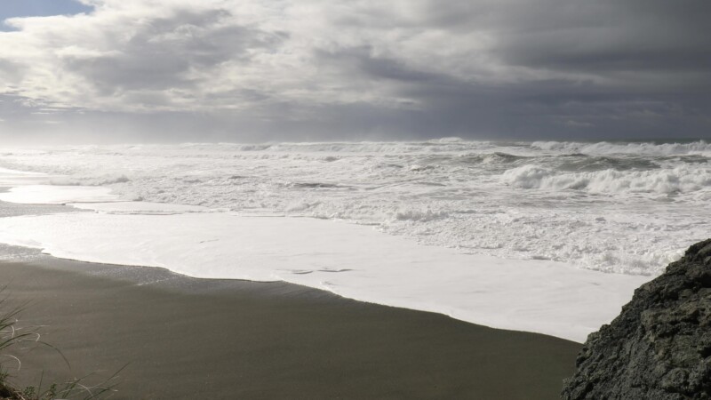 Storm Waves — United States, Scenic, Oregon, Coast, beach