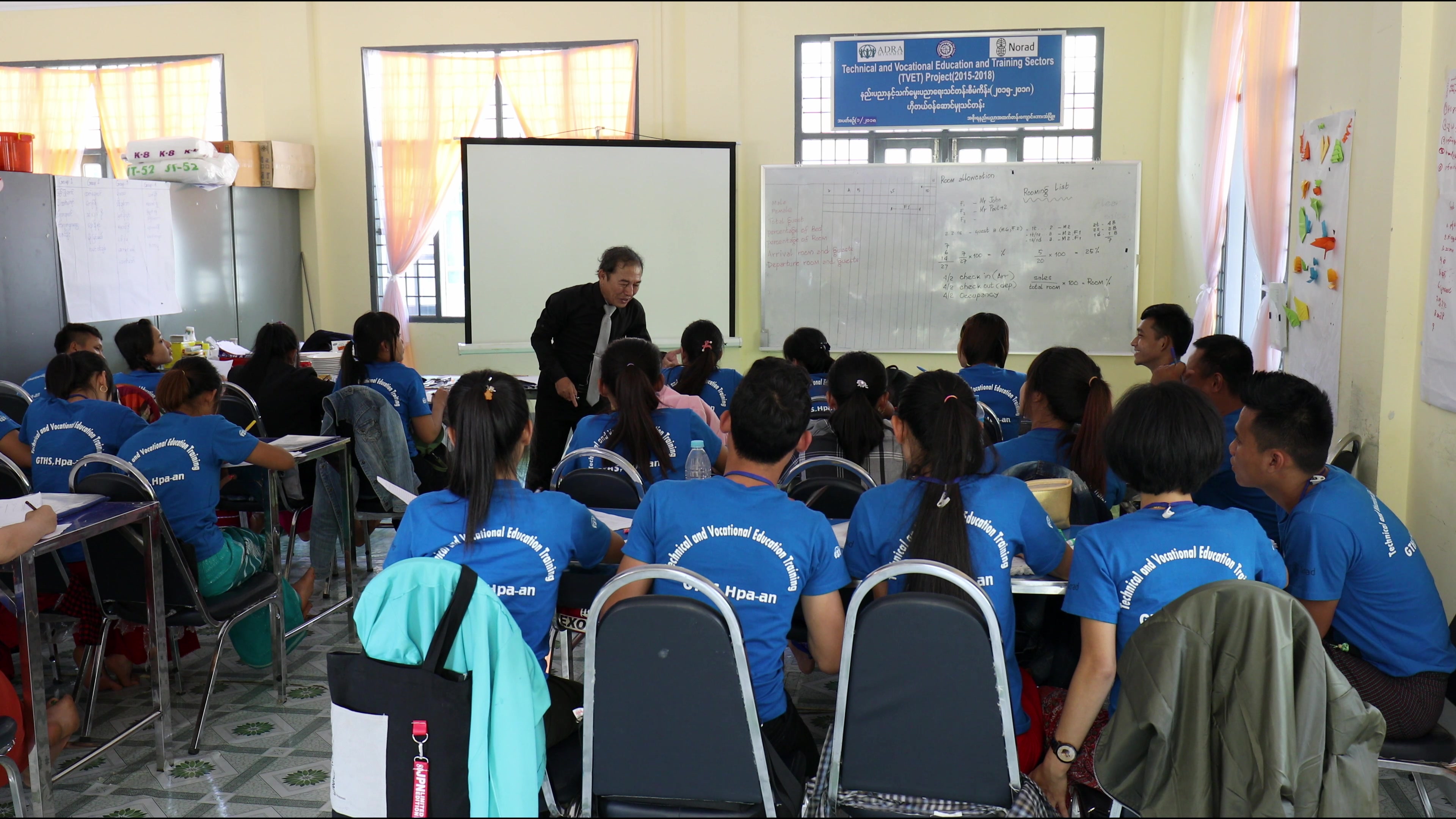 Trade School Students