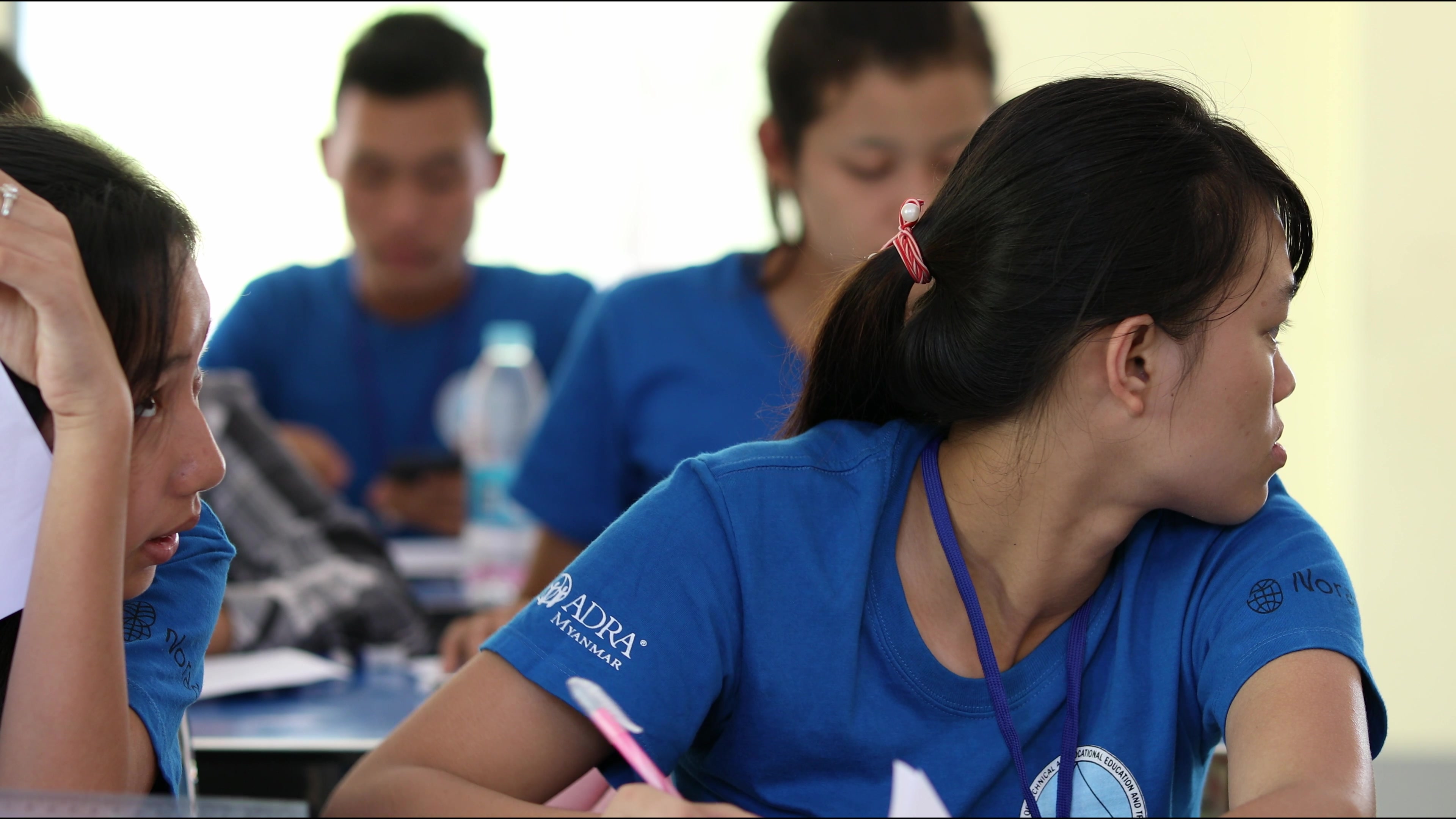 Trade School Students