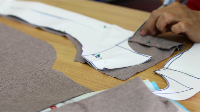 Attending a Trade school — Young hearing impaired girl goes to a trade school each day to learn how to make clothes so she can start her own income generatin...