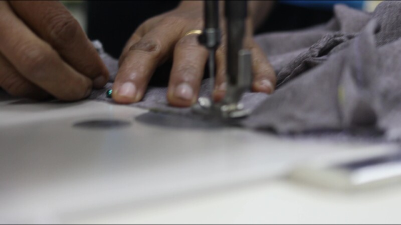 Attending a Trade school — Young hearing impaired girl goes to a trade school each day to learn how to make clothes so she can start her own income generatin...