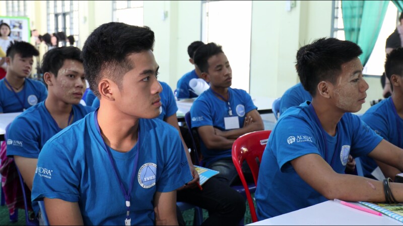 Students at A Trade School — Young Men learn a trade at a school in Myanmar, built and run by ADRA. — Myanmar, Burma, Burmese, Karen, students
