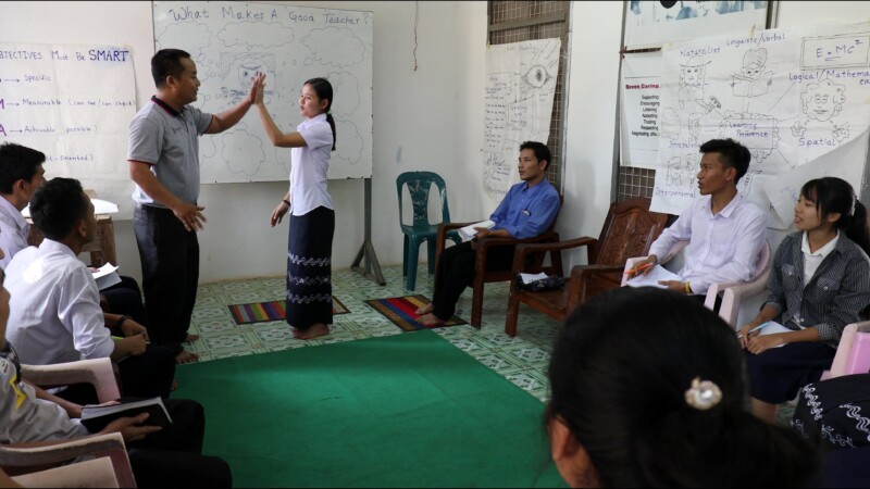 Teacher Training — Teachers in Myanmar go back to school to learn new methods of teaching. — Myanmar, Burma, Burmese, Karen, teachers