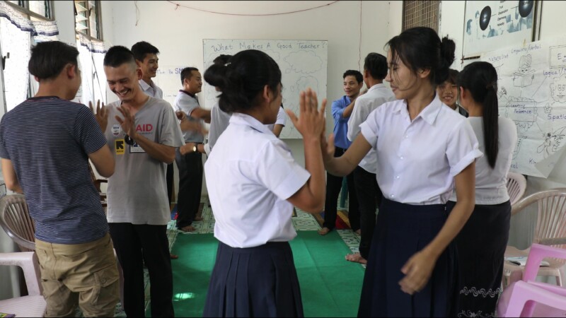 Teacher Training — Teachers in Myanmar go back to school to learn new methods of teaching. — Myanmar, Burma, Burmese, Karen, teachers