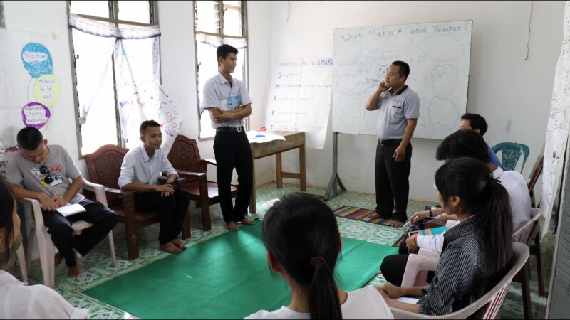 Teacher Training — Teachers in Myanmar go back to school to learn new methods of teaching. — Myanmar, Burma, Burmese, Karen, teachers