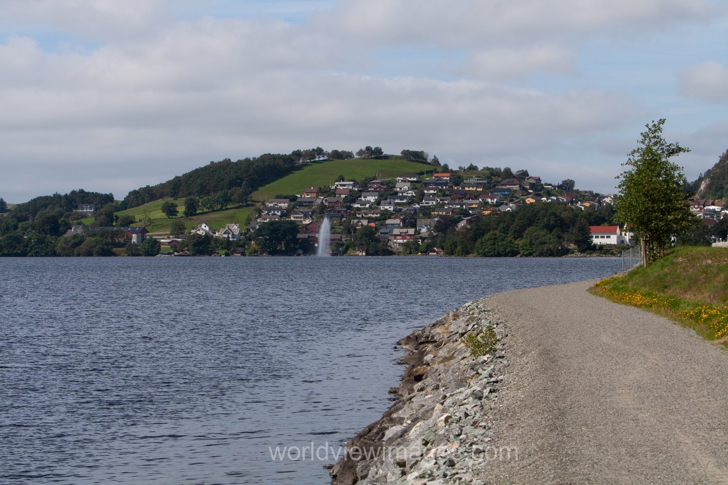 Bike trail in Norway