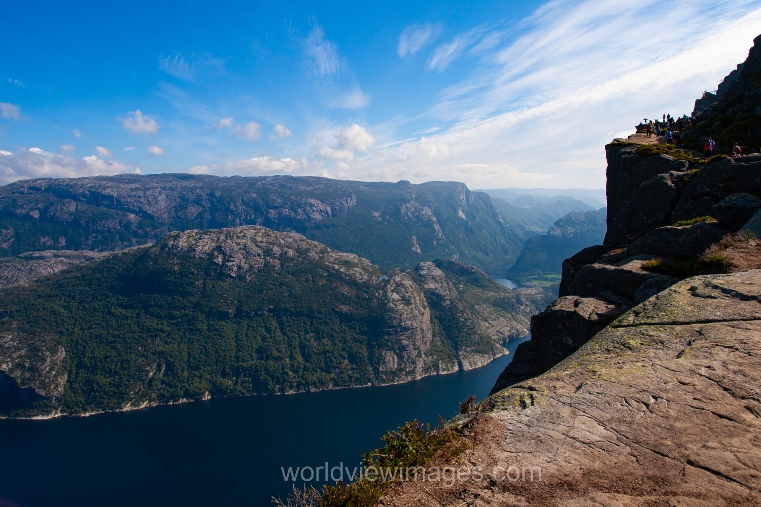 The hike to Pulpit Rock