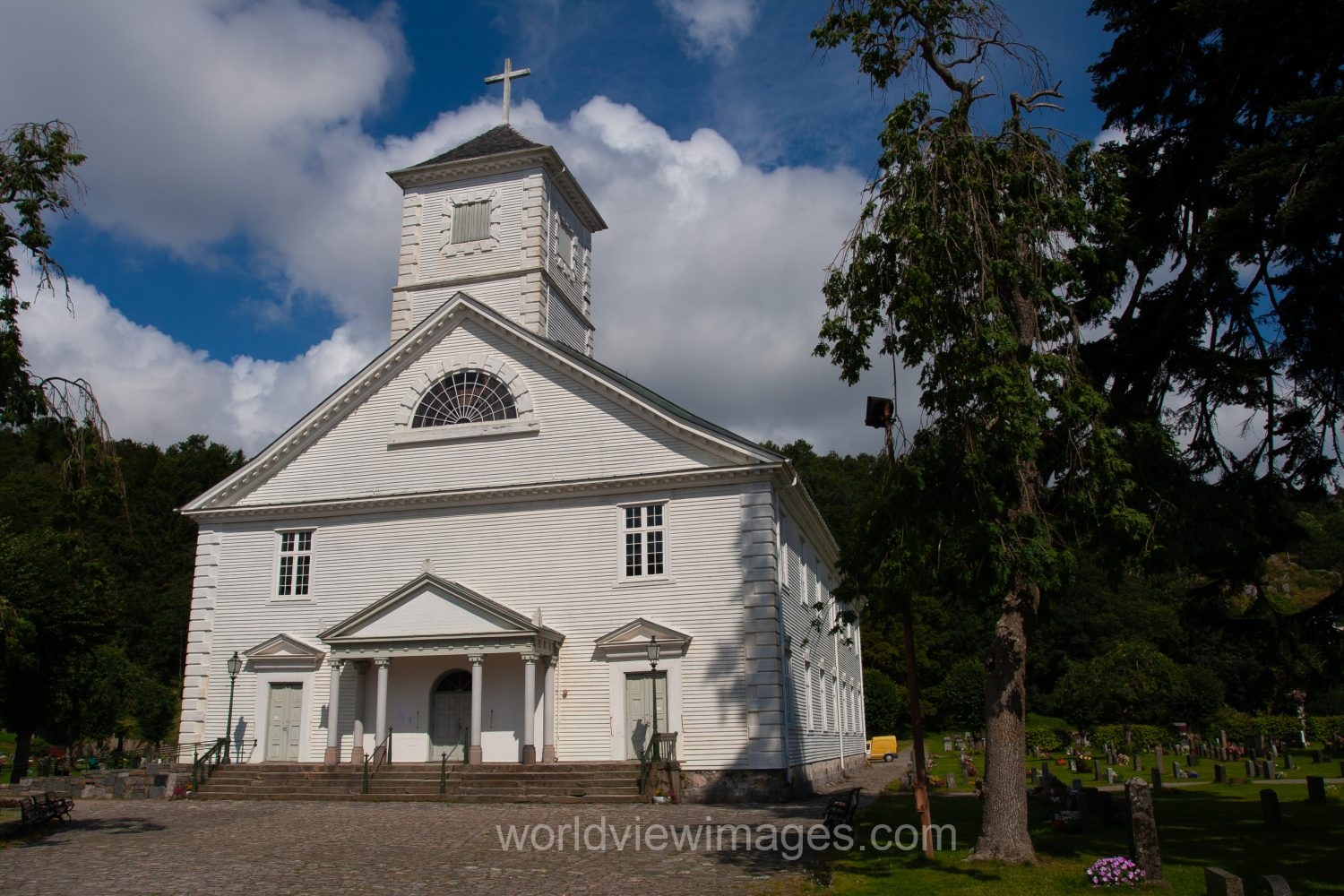 Scenic Church in Norway
