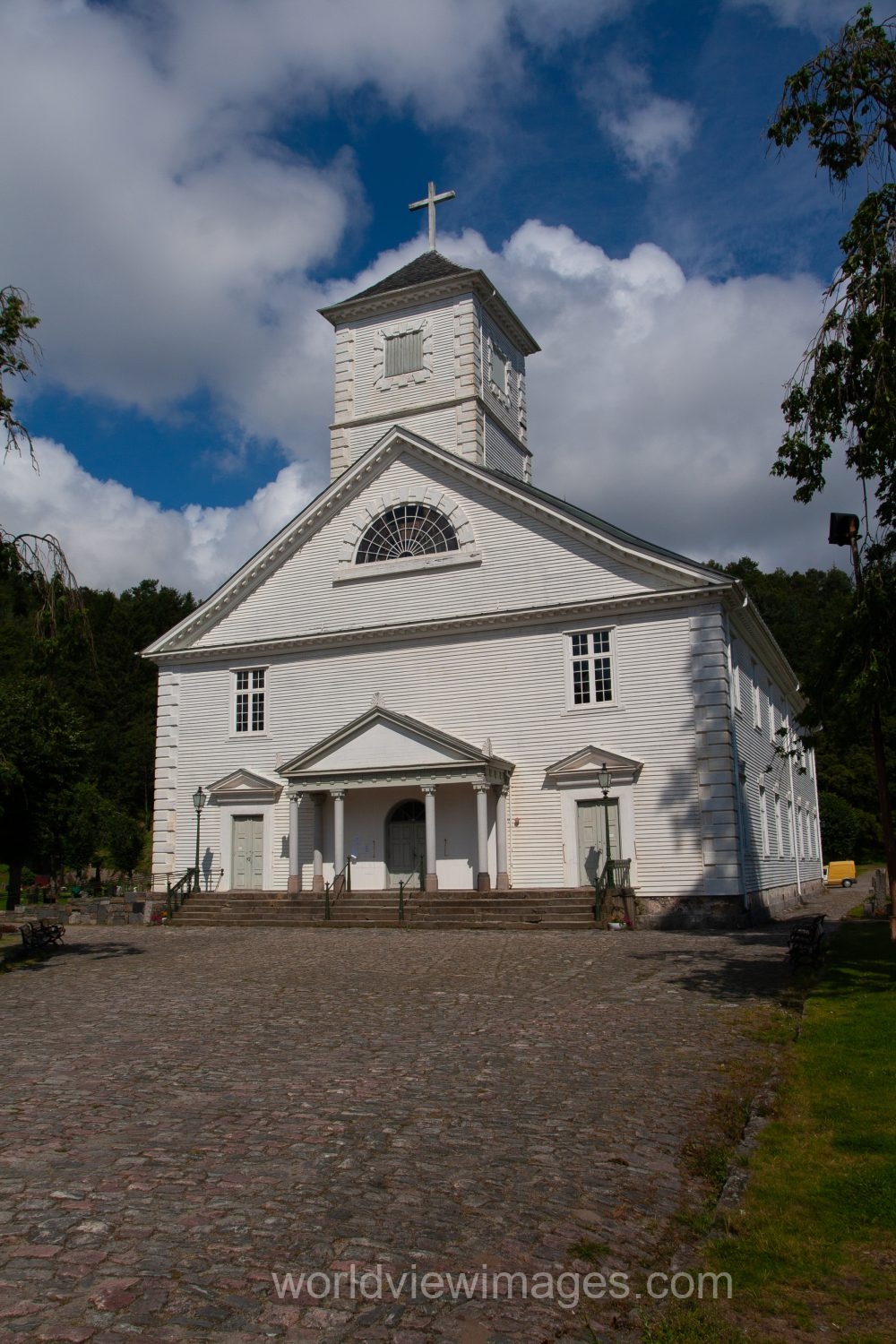 Scenic Church in Norway