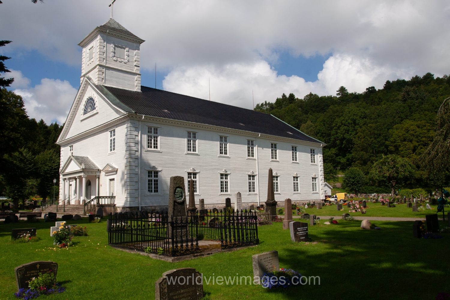 Scenic Church in Norway