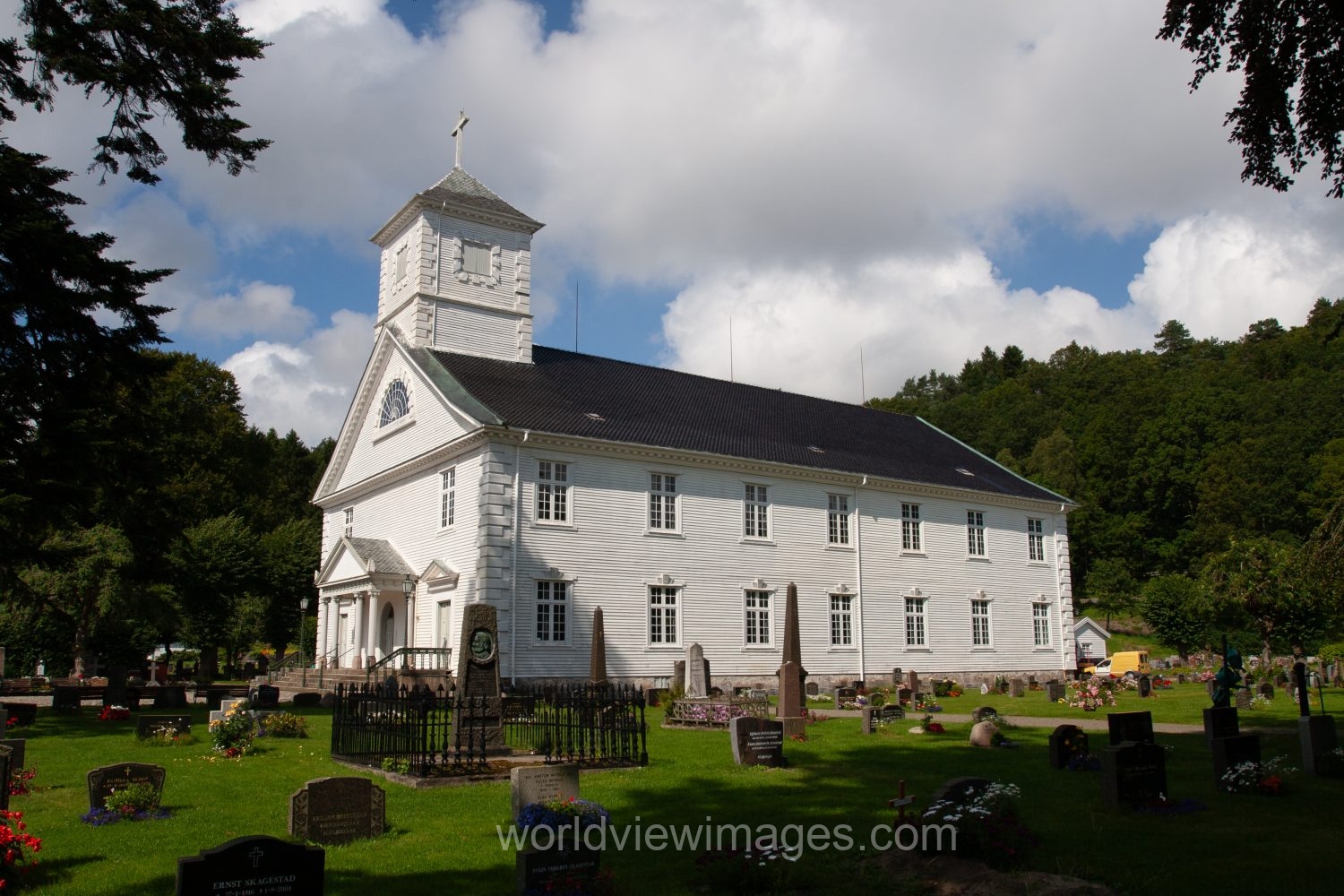 Scenic Church in Norway