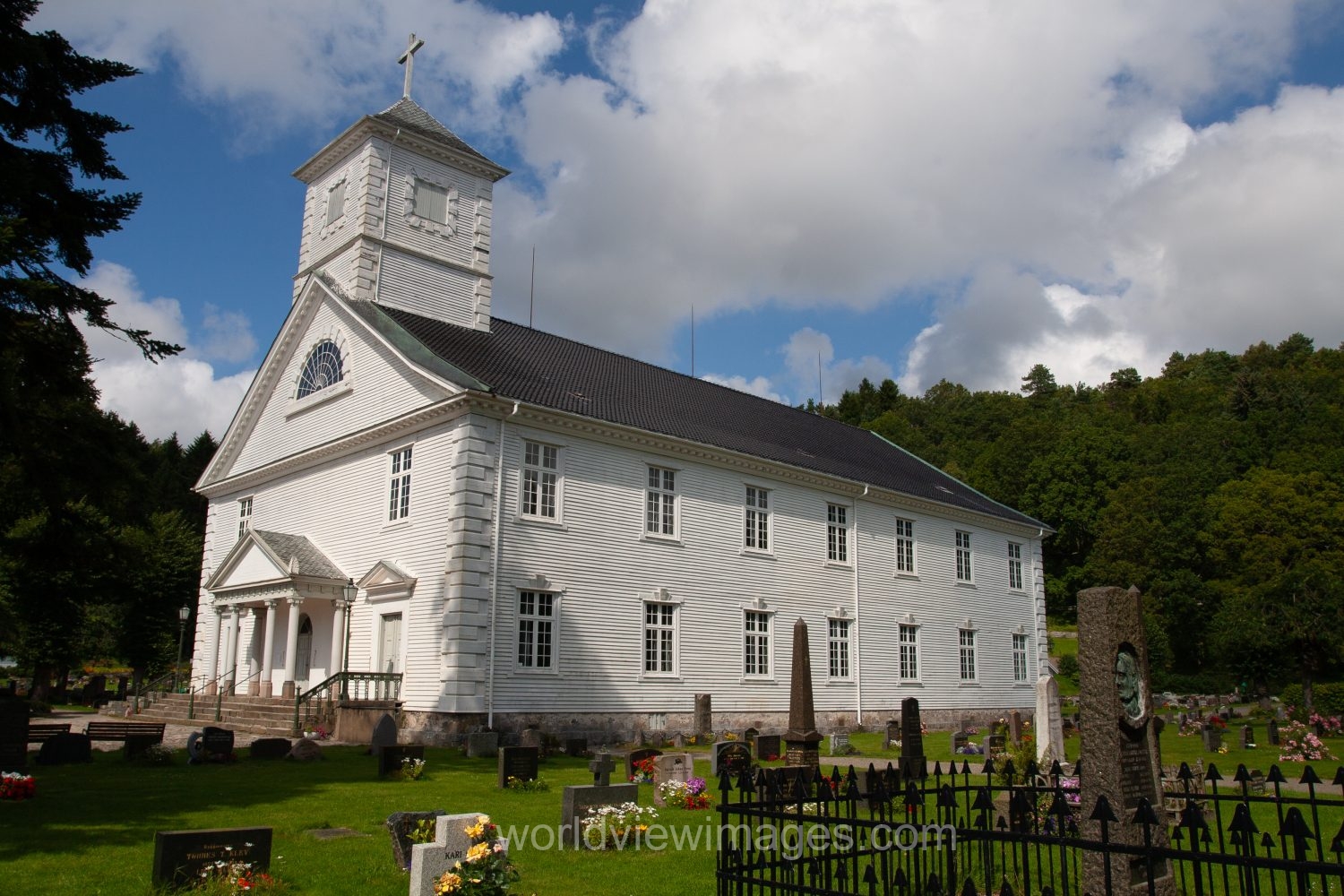 Scenic Church in Norway