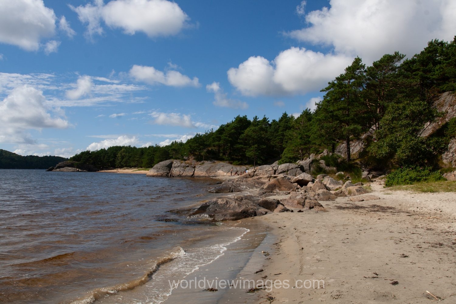 Rugged Beach in Norway