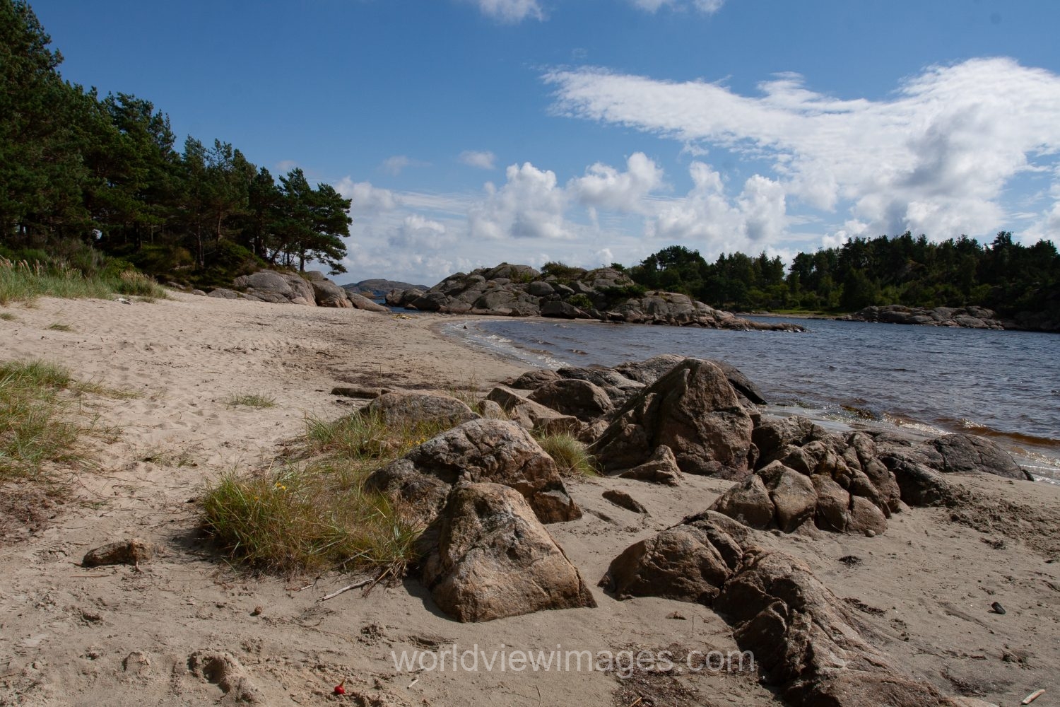 Rugged Beach in Norway