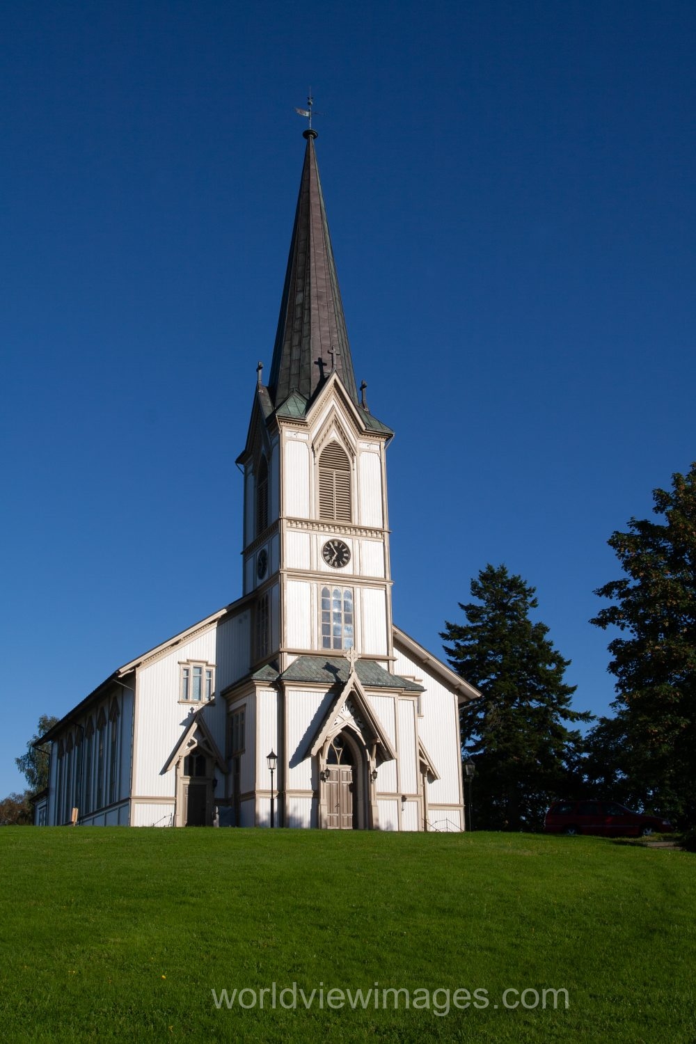 Scenic Church in Norway