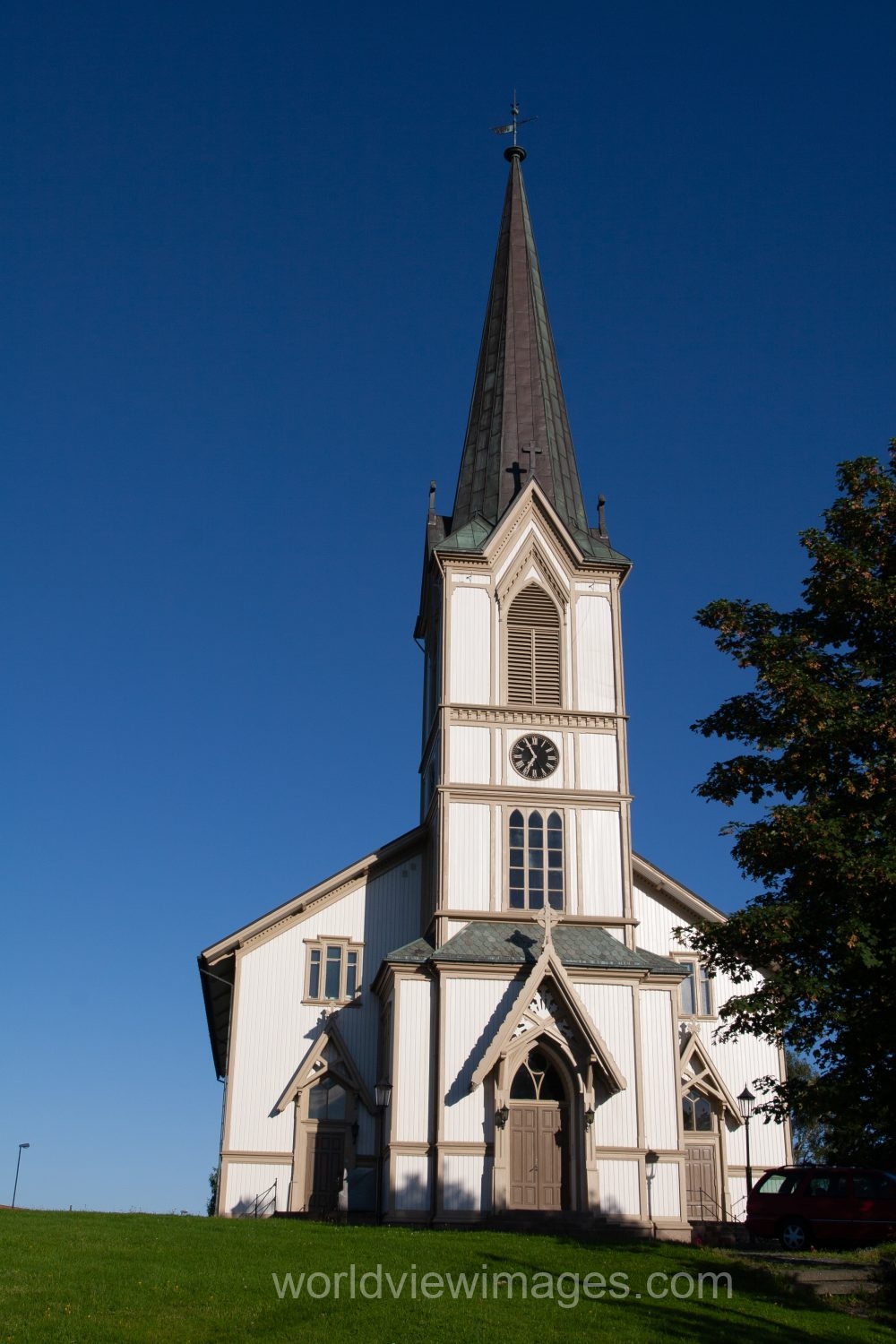 Scenic Church in Norway