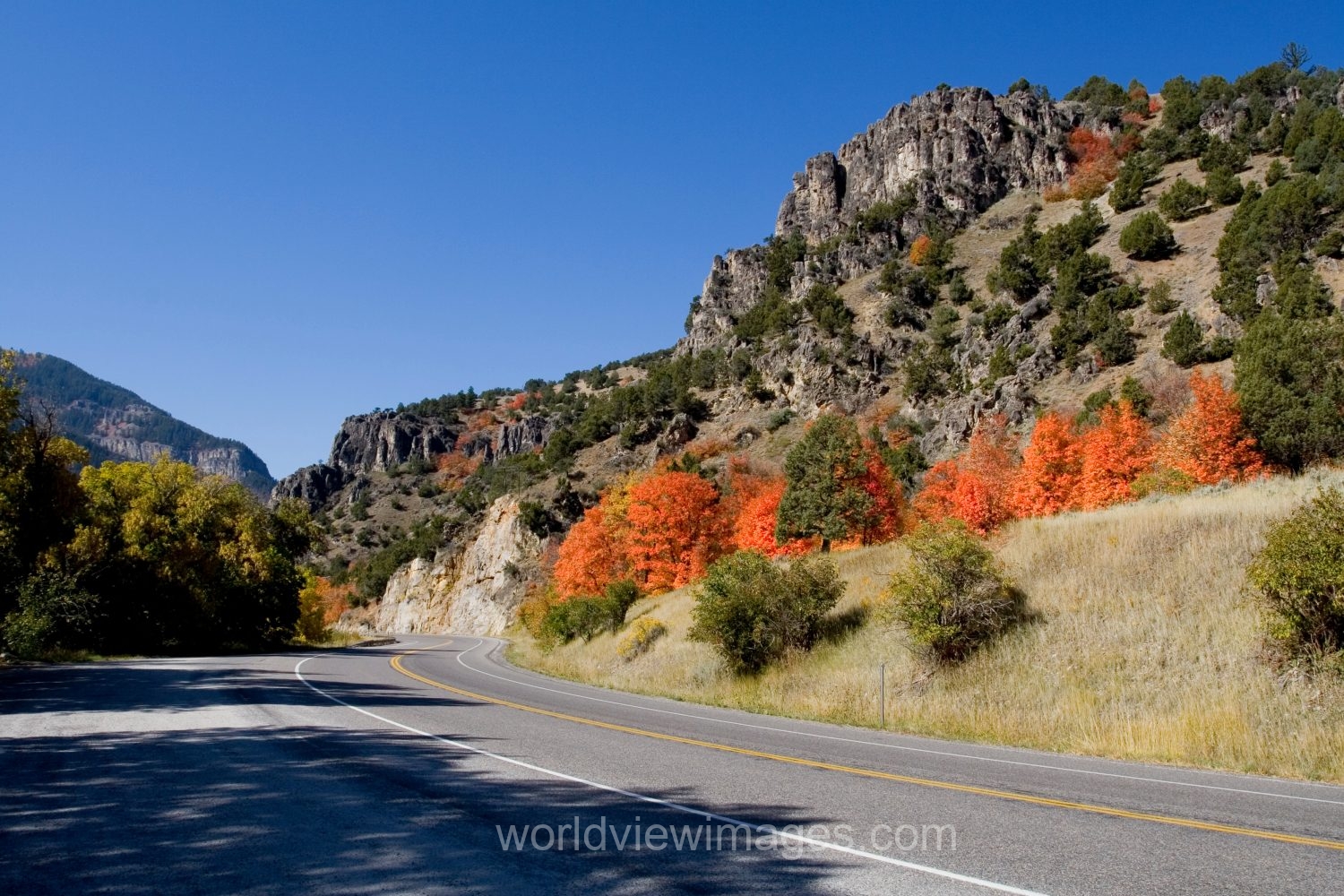 Fall Scenes of Beautiful Utah, USA